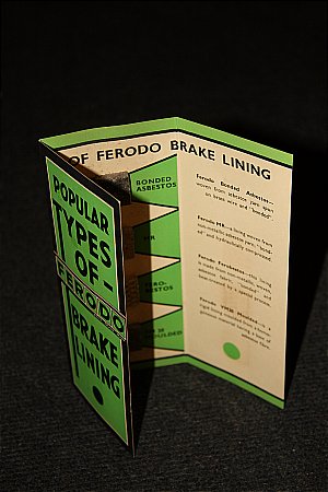 FERODO SAMPLE CARD - click to enlarge